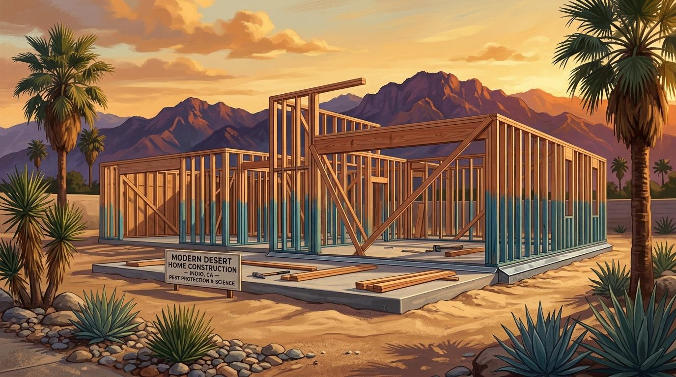Desert Pest Prevention and Termite Protection: How Modern Building Science Guards Coachella Valley New Builds