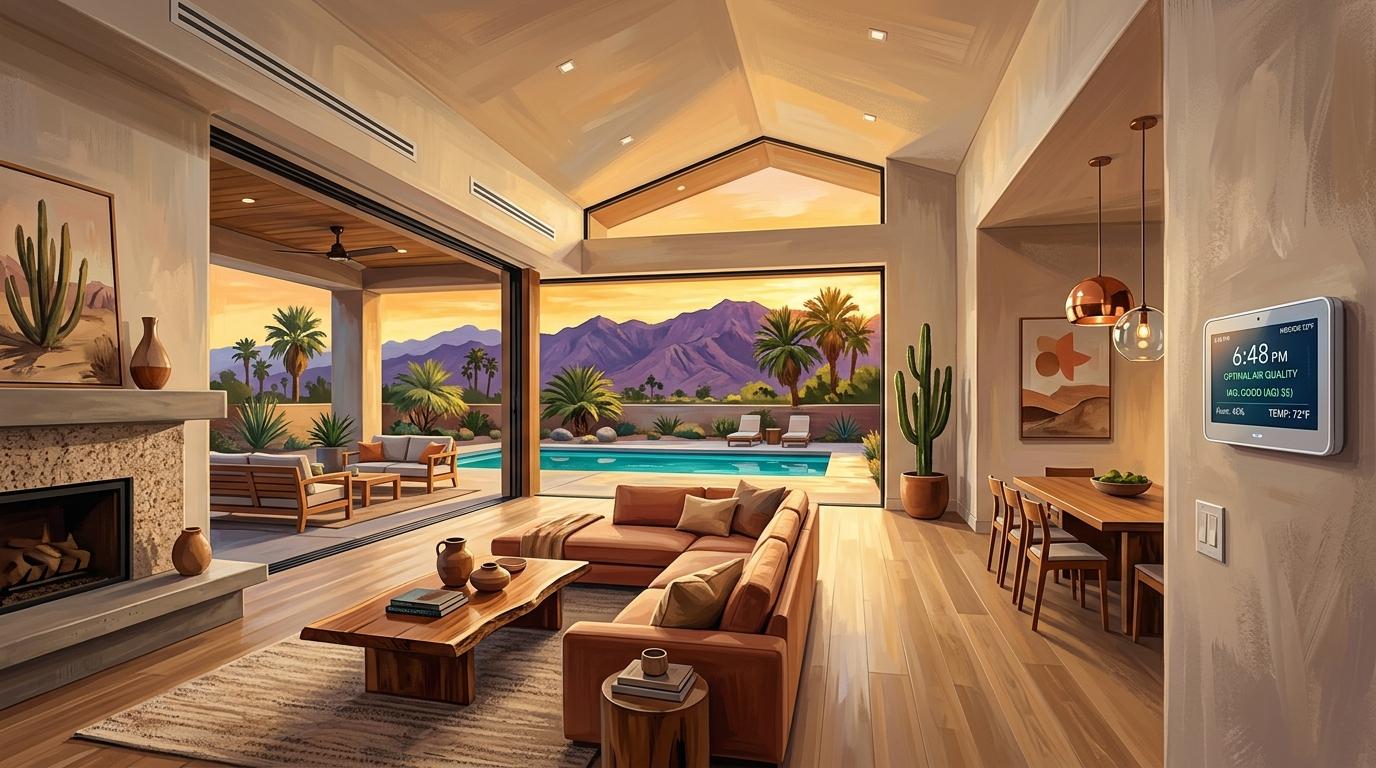 Indoor Air Quality in the Desert: How Modern HVAC and Fresh-Air Ventilation Systems Protect Your Home