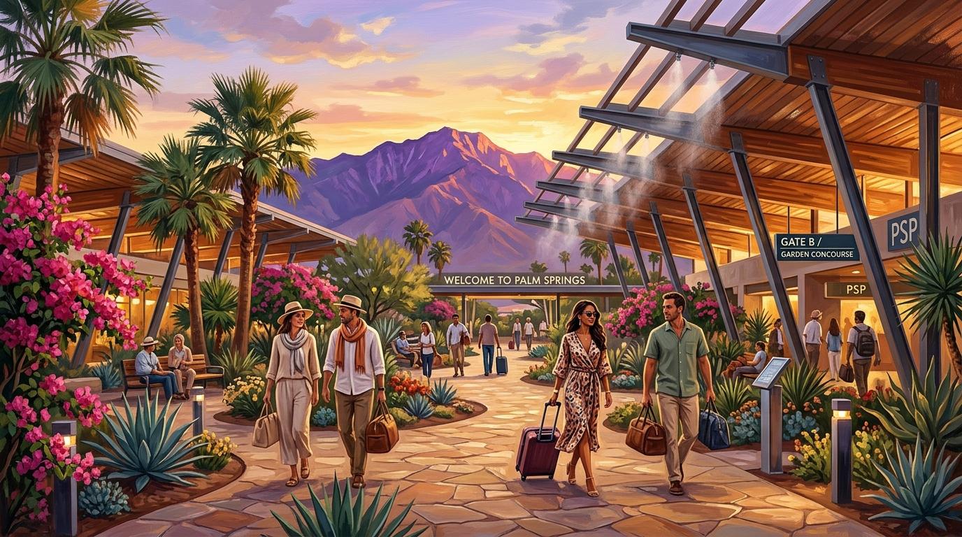 The Homebuyer's Guide to Palm Springs International Airport (PSP): Direct Flights, Travel Times, and Desert Connectivity