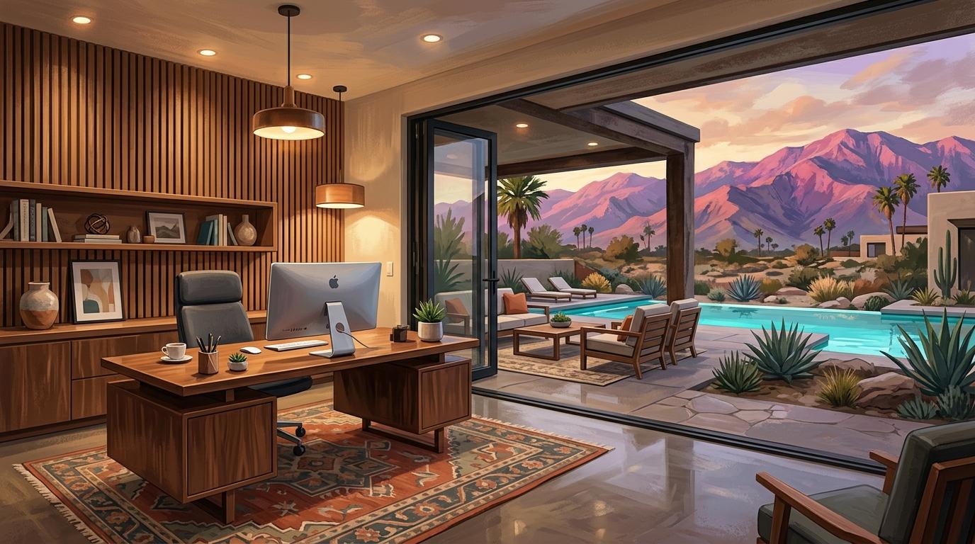 Remote Work in Paradise: Why Professionals Are Choosing Greater Palm Springs New Construction for Work-Life Balance