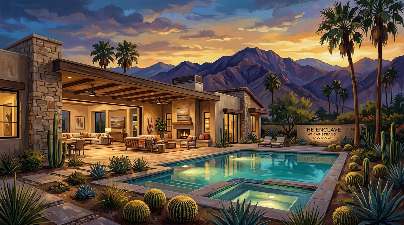 Single-Story Luxury in La Quinta: Spotlight on The Enclave at Capistrano